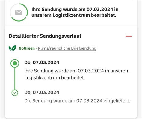 sendungsverfolgung einschreiben international